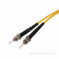 ST Optical Fiber Patch Cords with Excellent Repeatability and Changeability, High-return Loss